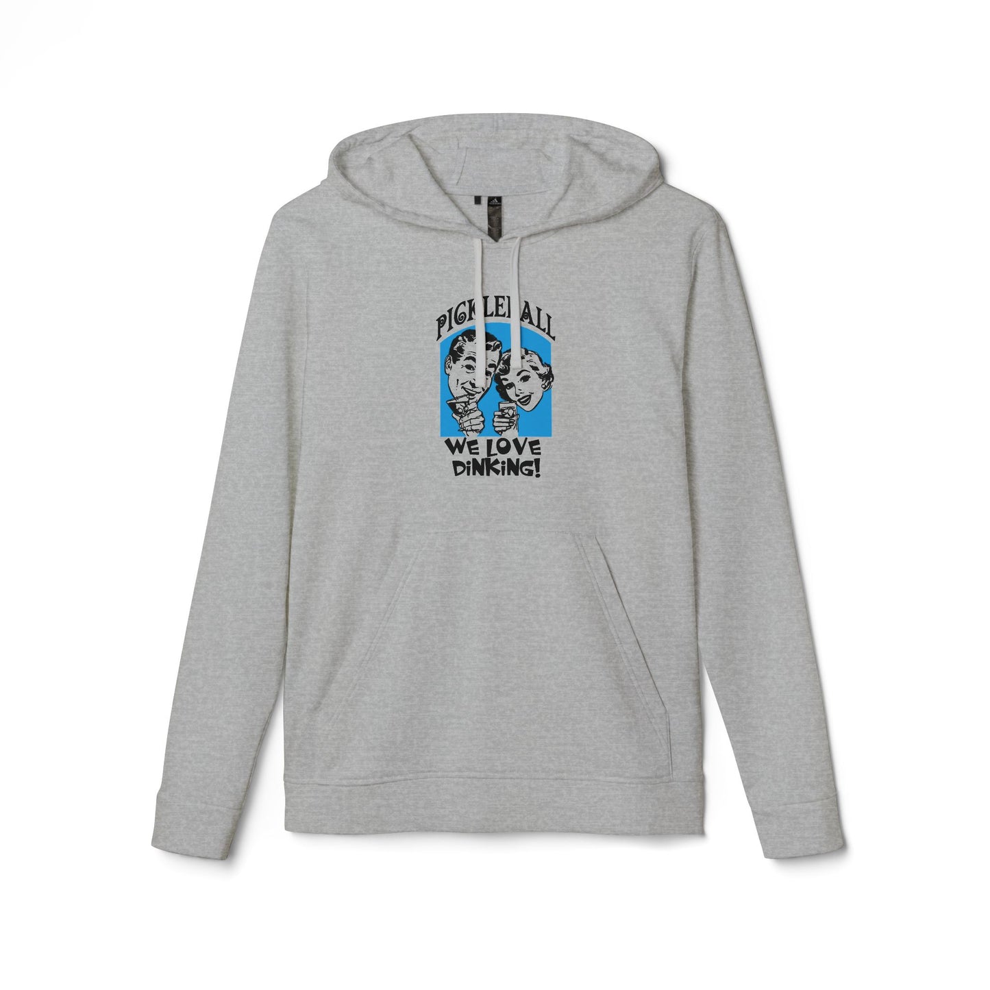 WE LOVE DINKING Adidas Unisex Fleece Hoodie