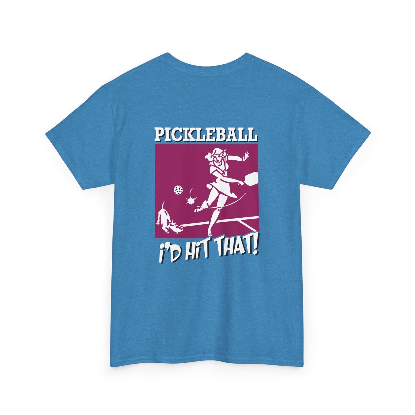I'D HIT THAT Unisex Cotton Tee Graphic On Back