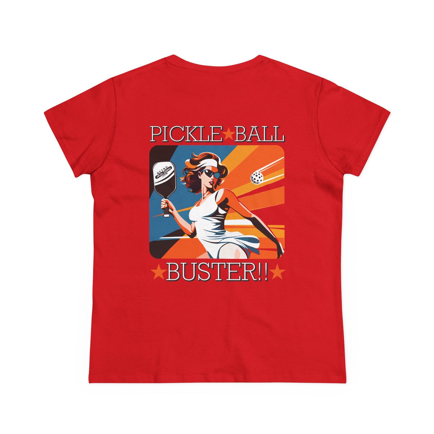 PICKLEBALL BUSTER Midweight Cotton Women's Tee