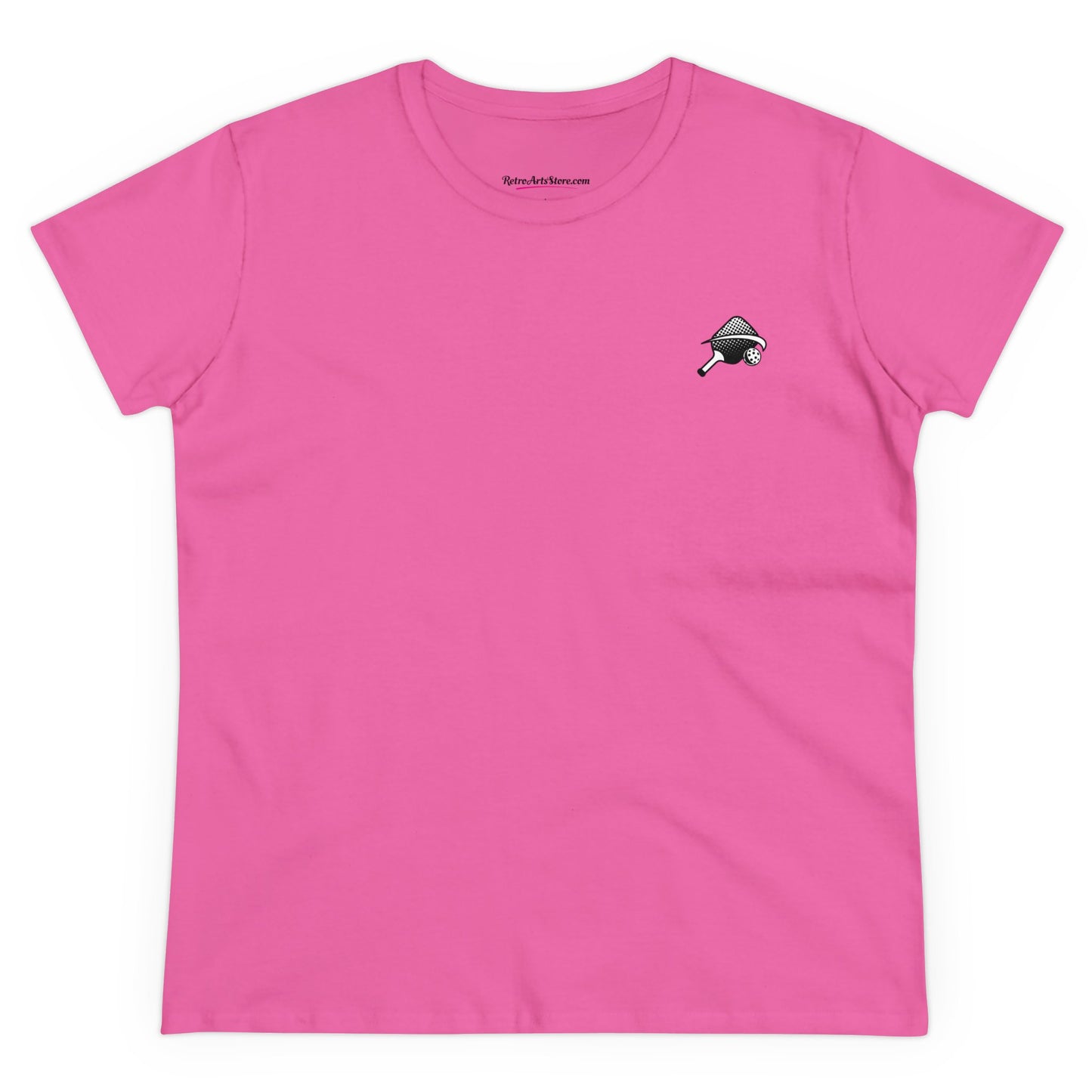 MY PARENTS ARE PLAYING PICKLEBALL & I'M UNSUPERVISED Graphic on BACK Midweight Cotton Women's Tee