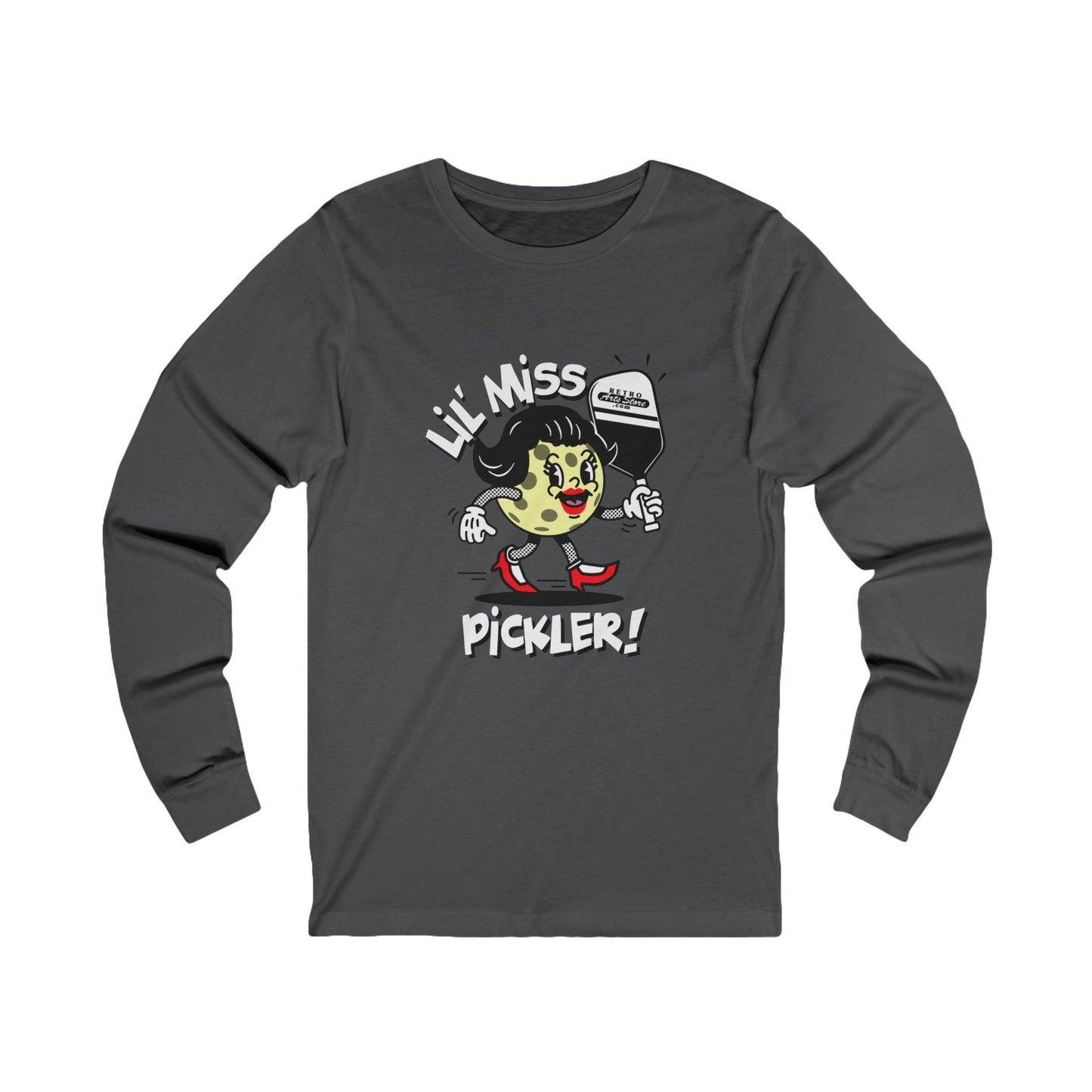 LIL MISS PICKLER Unisex Coloured Jersey Long Sleeve Tee