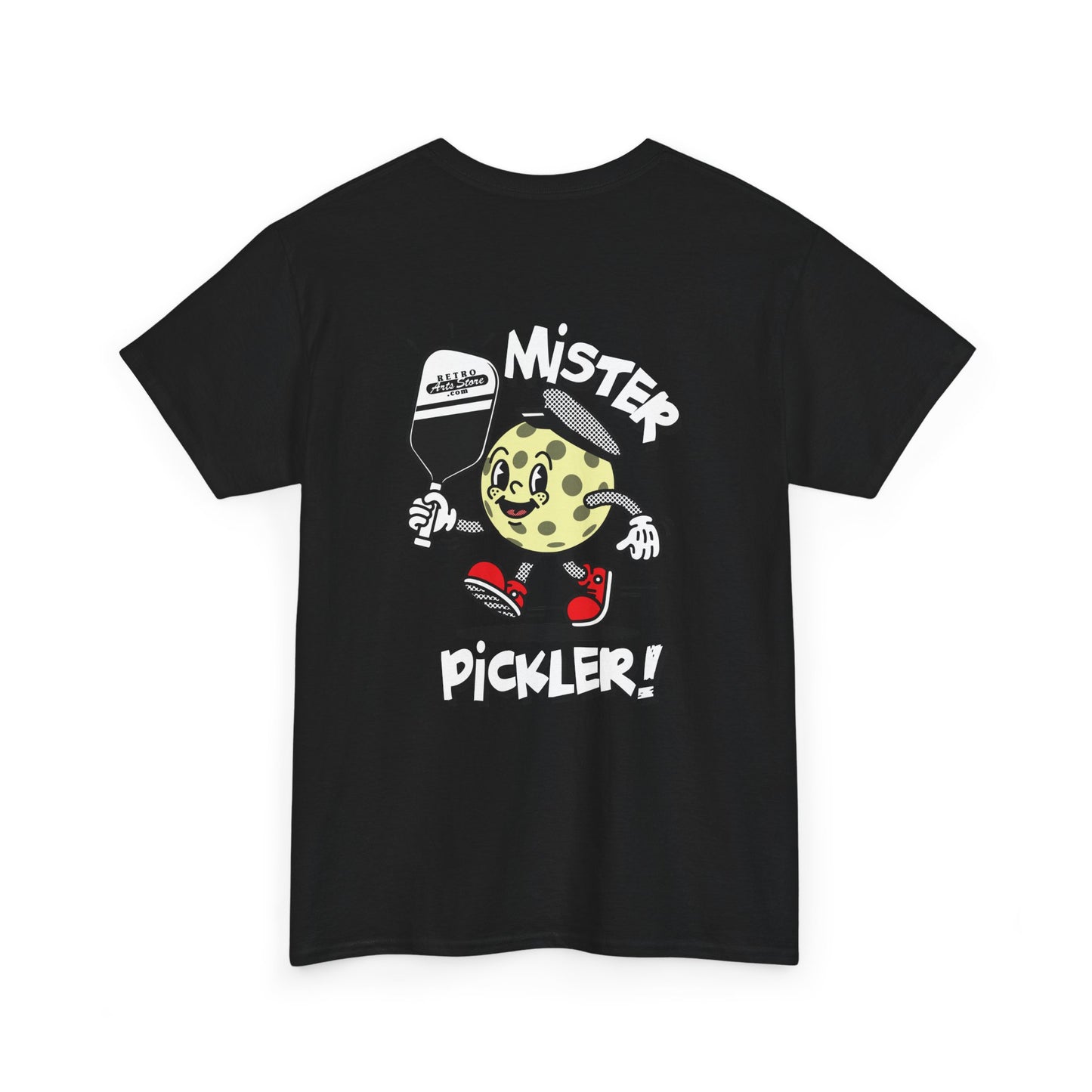 MISTER PICKLER Unisex Heavy Cotton Tee Graphic On Back