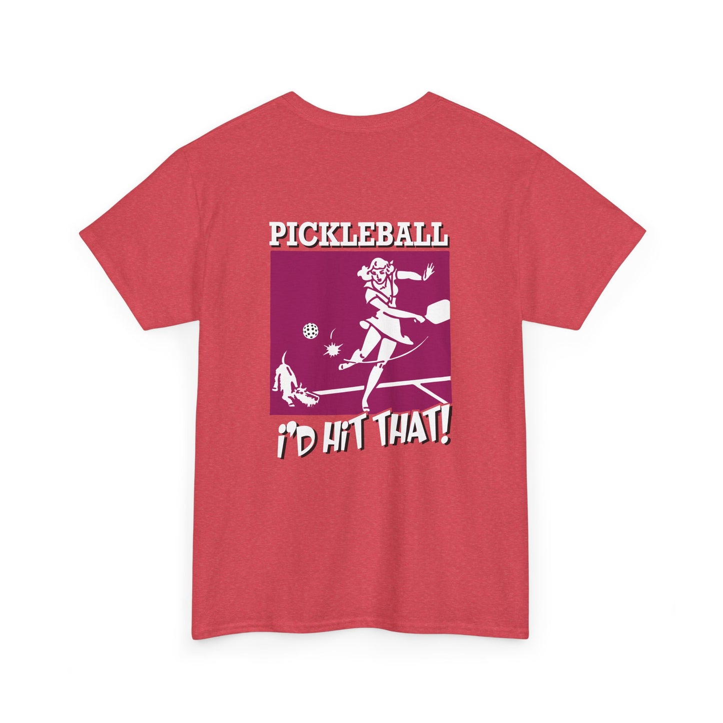 I'D HIT THAT Unisex Cotton Tee Graphic On Back