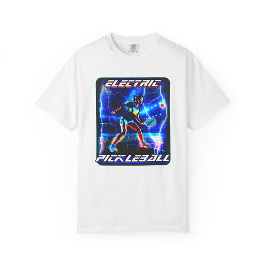 ELECTRIC PICKLEBALL Unisex Garment-Dyed T-shirt