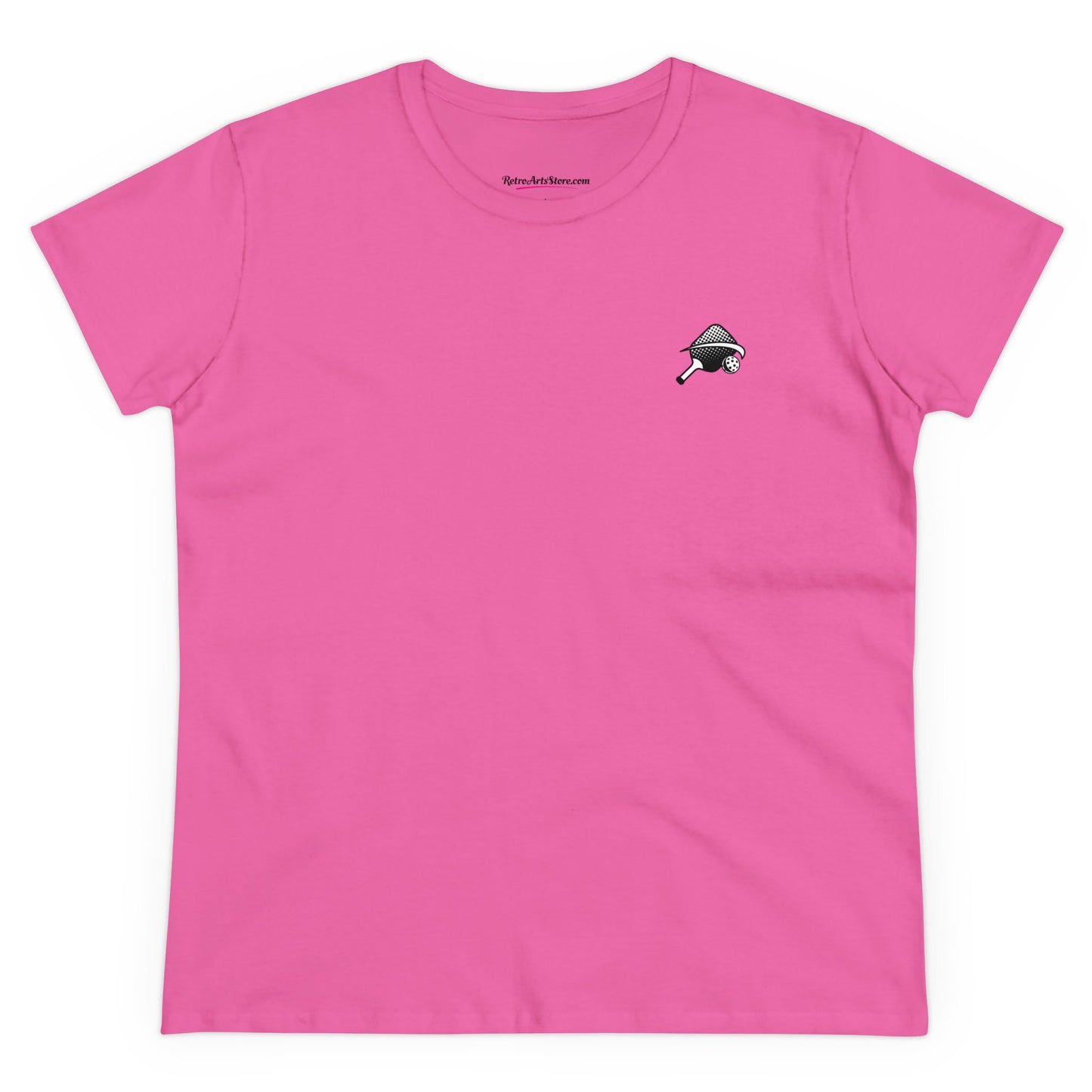 I ALWAYS WARM UP WITH A DINK - Midweight Cotton Women's Tee