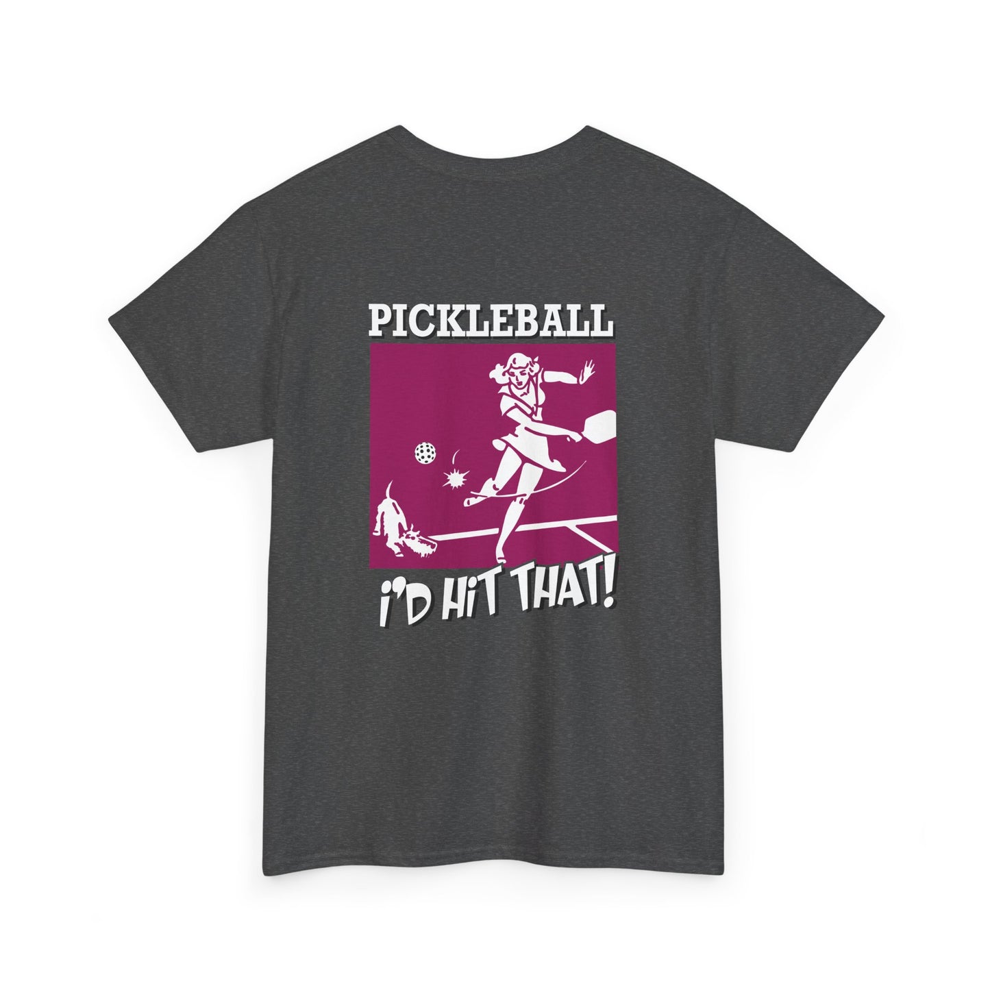 I'D HIT THAT Unisex Cotton Tee Graphic On Back