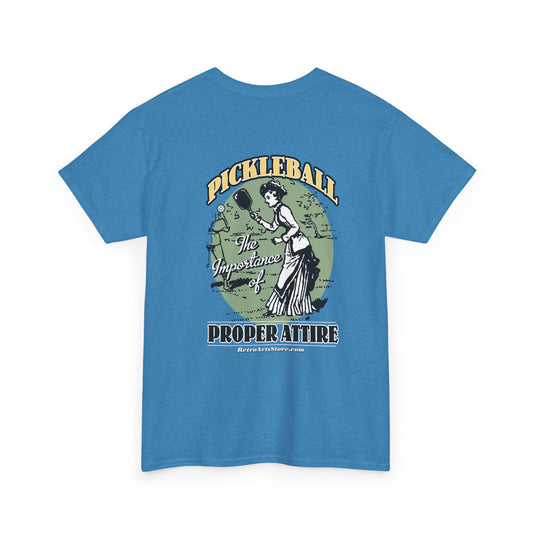 IMPORTANCE OF PROPER ATTIRE   Unisex Cotton Tee Graphic On Back