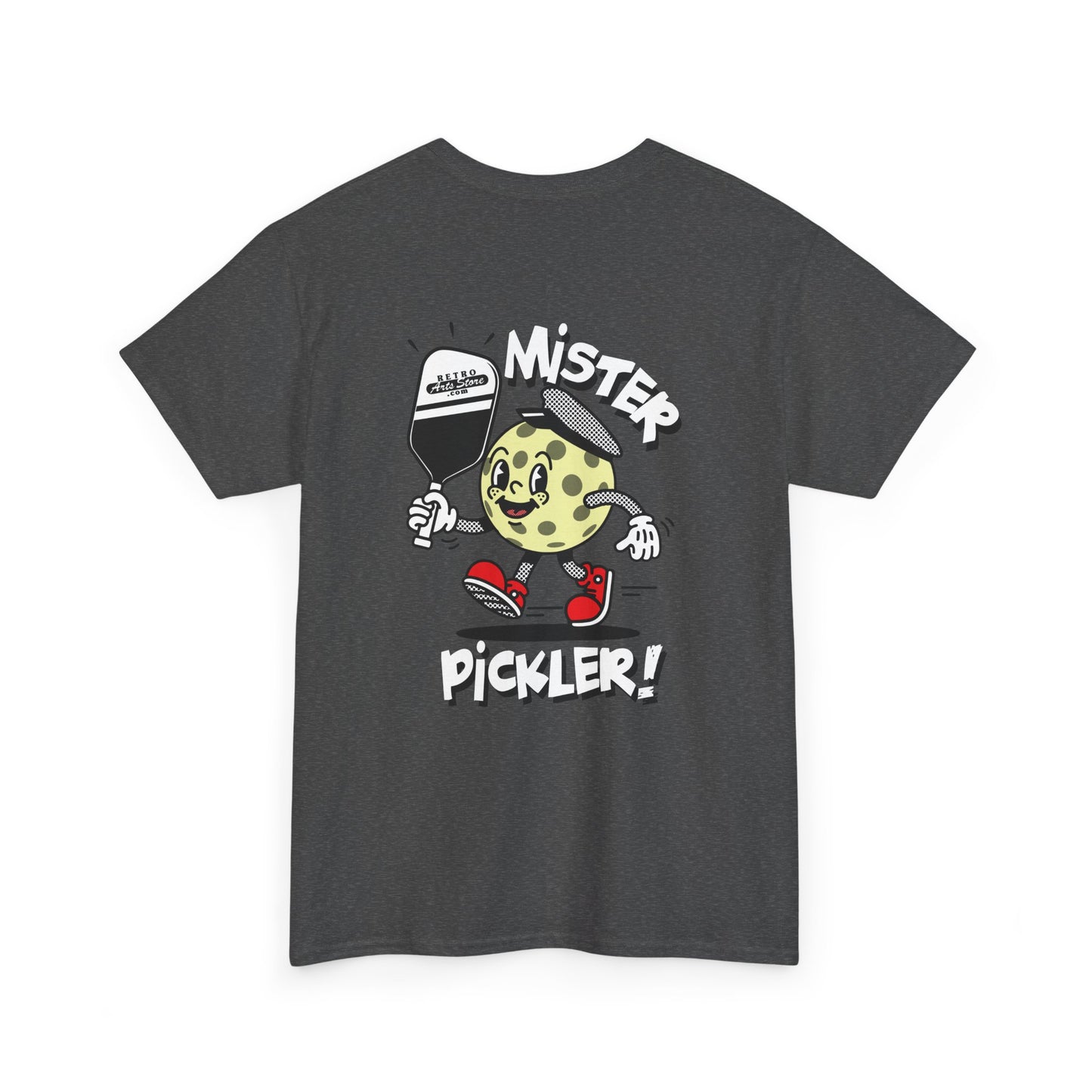 MISTER PICKLER Unisex Heavy Cotton Tee Graphic On Back